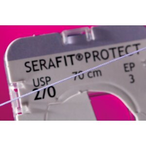 SERAFIT PROTECT 5/0 (USP) 1x0,70m DS-15, 24 ks