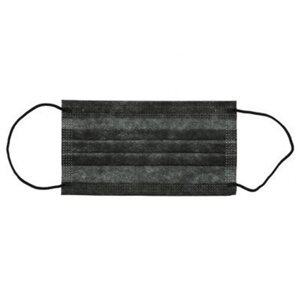 Simplee zdravotní jednorázová rouška IIR (black), 50ks - doprodej