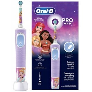 Oral-B Vitality Kids PRO elektrický zubní kartáček PRINCEZNA