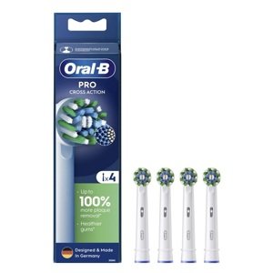 Oral-B PRO Cross Action EB 50RBX-4 náhradní kartáčky (white), 4ks
