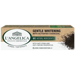 L'ANGELICA Gentle Whitening s aktivní černým uhlím, 75ml