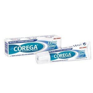 Corega Extra silný lepící krém, 40g