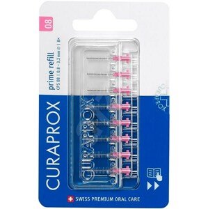 Curaprox CPS08 mezizubní kartáčky "prime REFILL" (růžové), 8ks