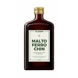 Herbadent MALTOFERROCHIN medicinální víno se železem, 500 ml