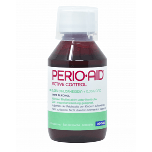 Perio Aid Active Control Mini antibakteriální ústní voda 0,05%, 30ml