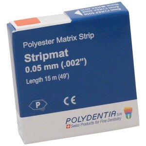 Stripmat transparentní polyesterová matricová páska 8mm, 15m