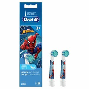 Oral-B Kids EB10-2 Extra soft náhradní hlavice Spiderman, 2ks