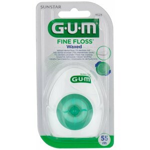 GUM Fine Floss voskovaná dentální nit, 55m